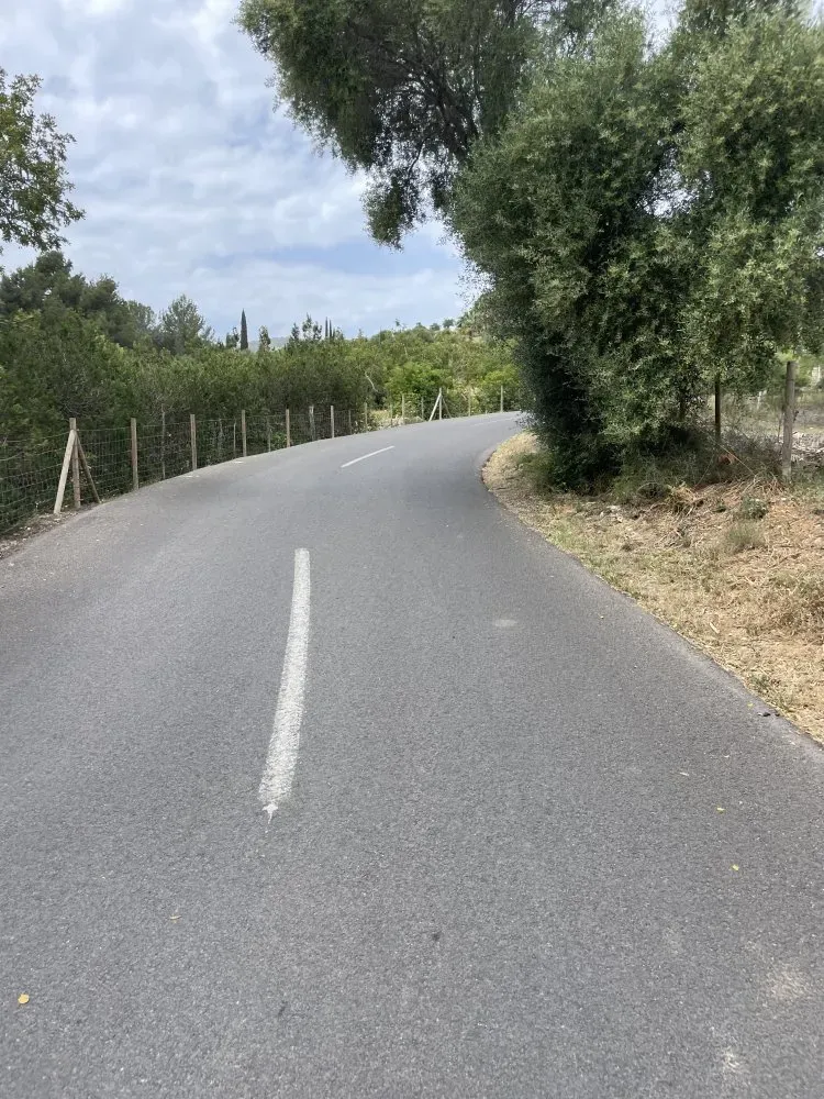 Coll de nesteve es capdella short steep cycling route