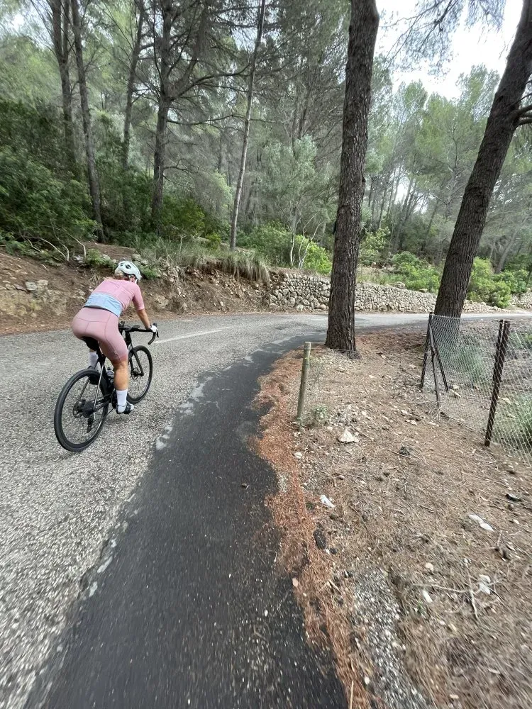 Mallorca galilea climb woodland scenery image