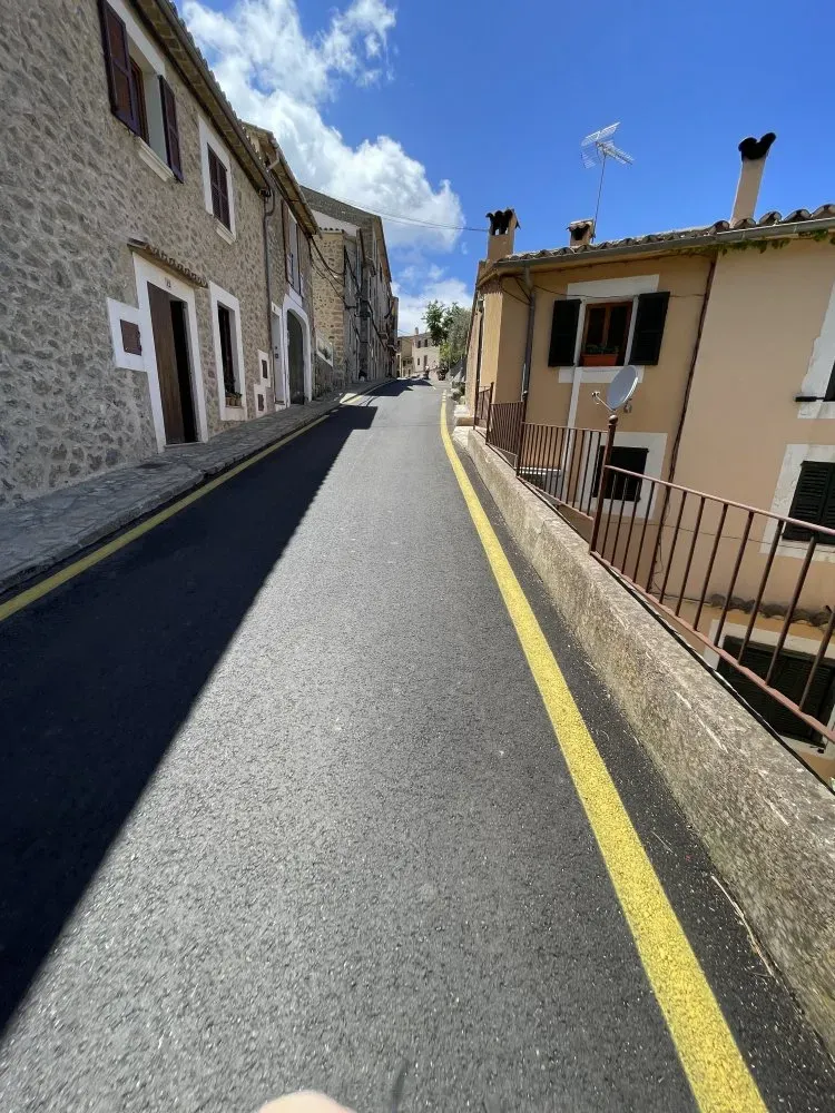 Coll des pi estellencs sharp coastal cycling burst