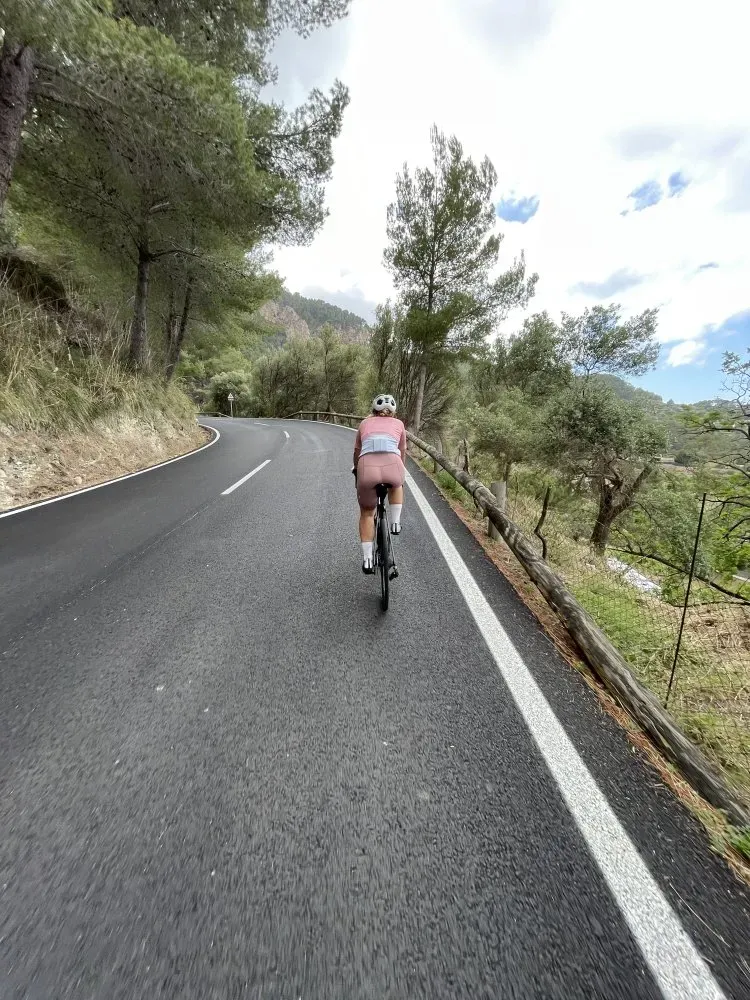 Mallorca coll des pi estellencs steep ramp photo