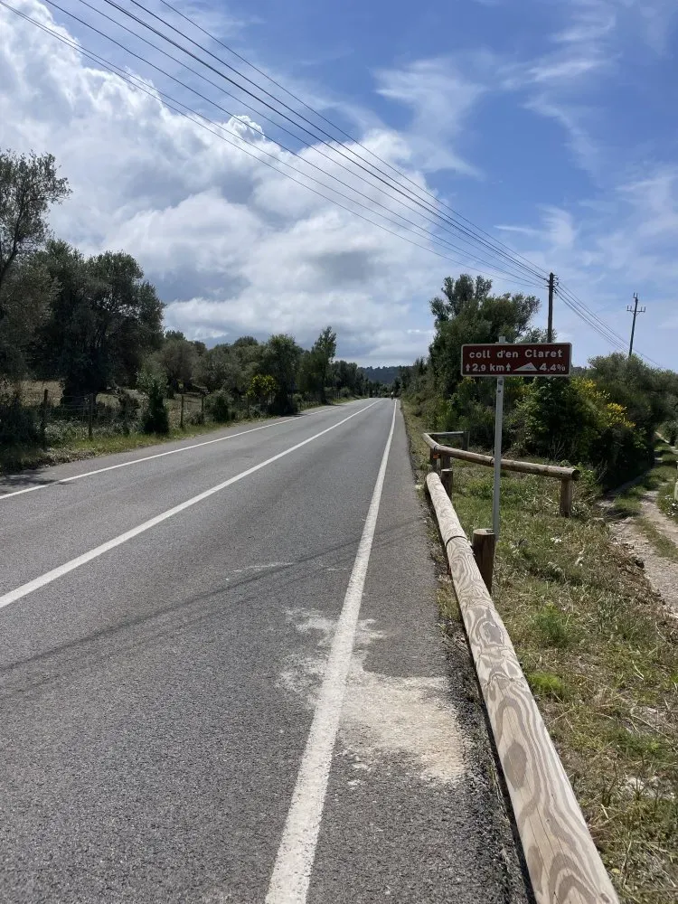 Valldemossa coll den claret mallorca bike ascent